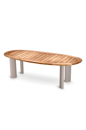 Teak Outdoor Dining Table | Eichholtz Free Form | Oroa.com