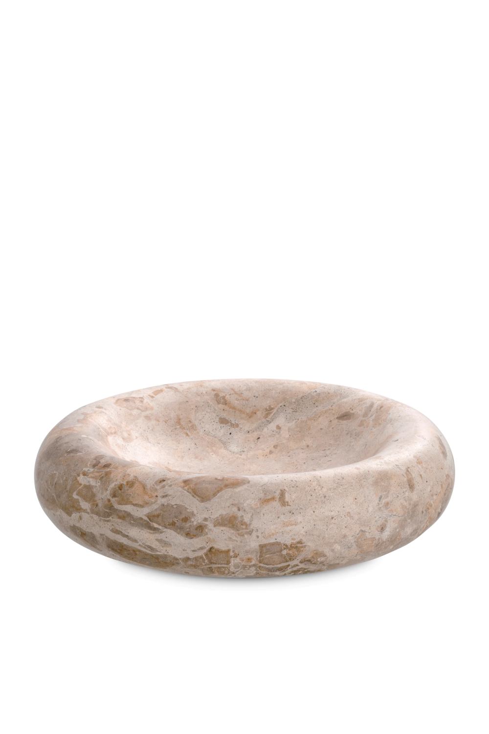Brown Marble Decorative Bowl L | Eichholtz Lizz | Oroa.com