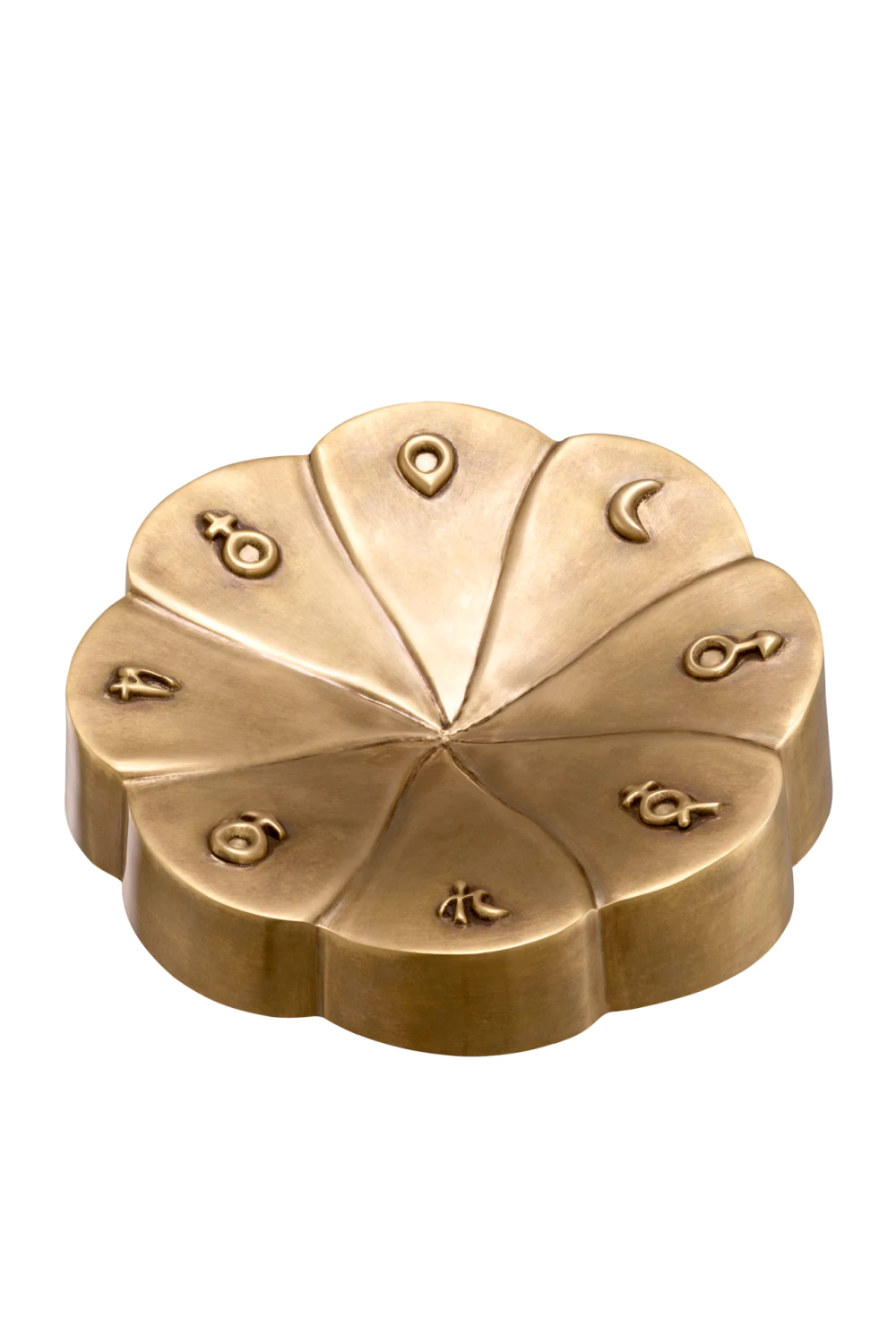 Gold Flower-Shaped Decorative Object | Eichholtz Lumeria | Oroa.com