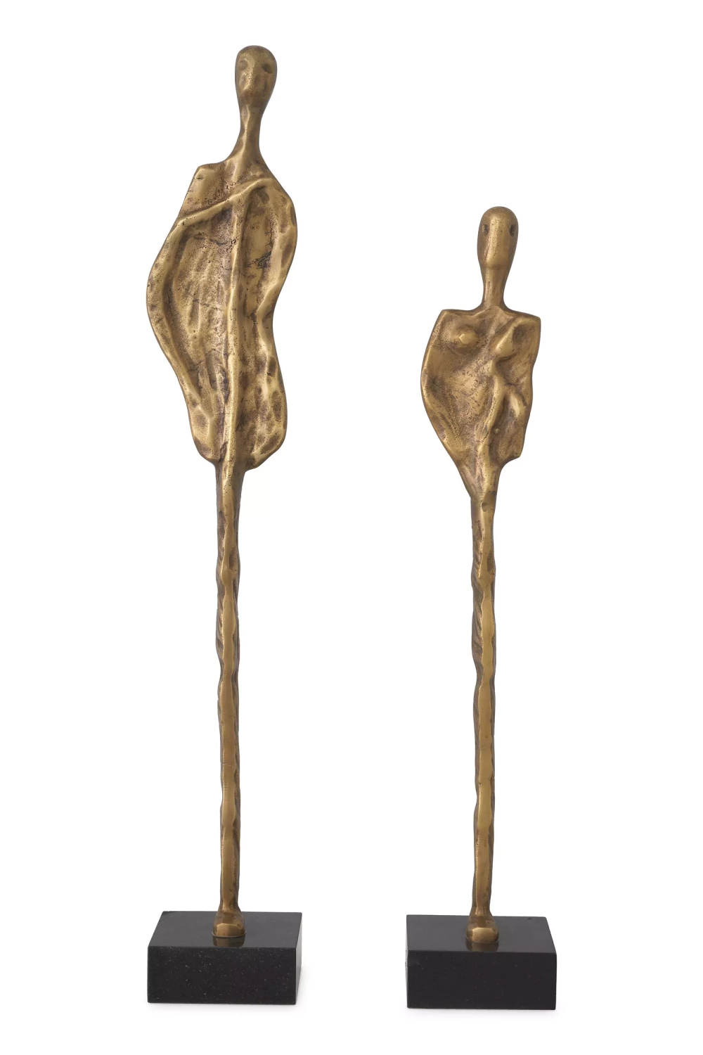 Vintage Brass Deco Object Set (2) | Eichholtz Dual | Oroa.com