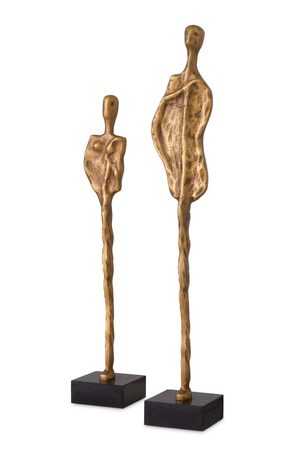 Vintage Brass Deco Object Set (2) | Eichholtz Dual | Oroa.com