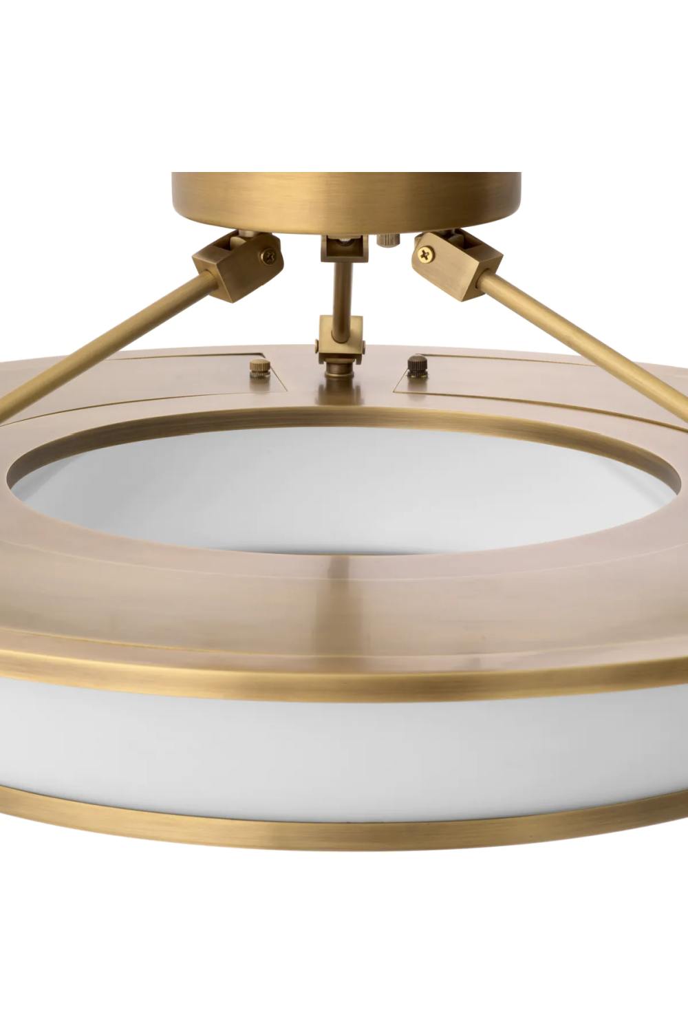 White Glass Ceiling Lamp | Eichholtz Ferette | Oroa.com