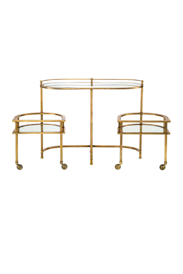 Vintage Brass Trolley | Eichholtz Lavalle | Oroa.com