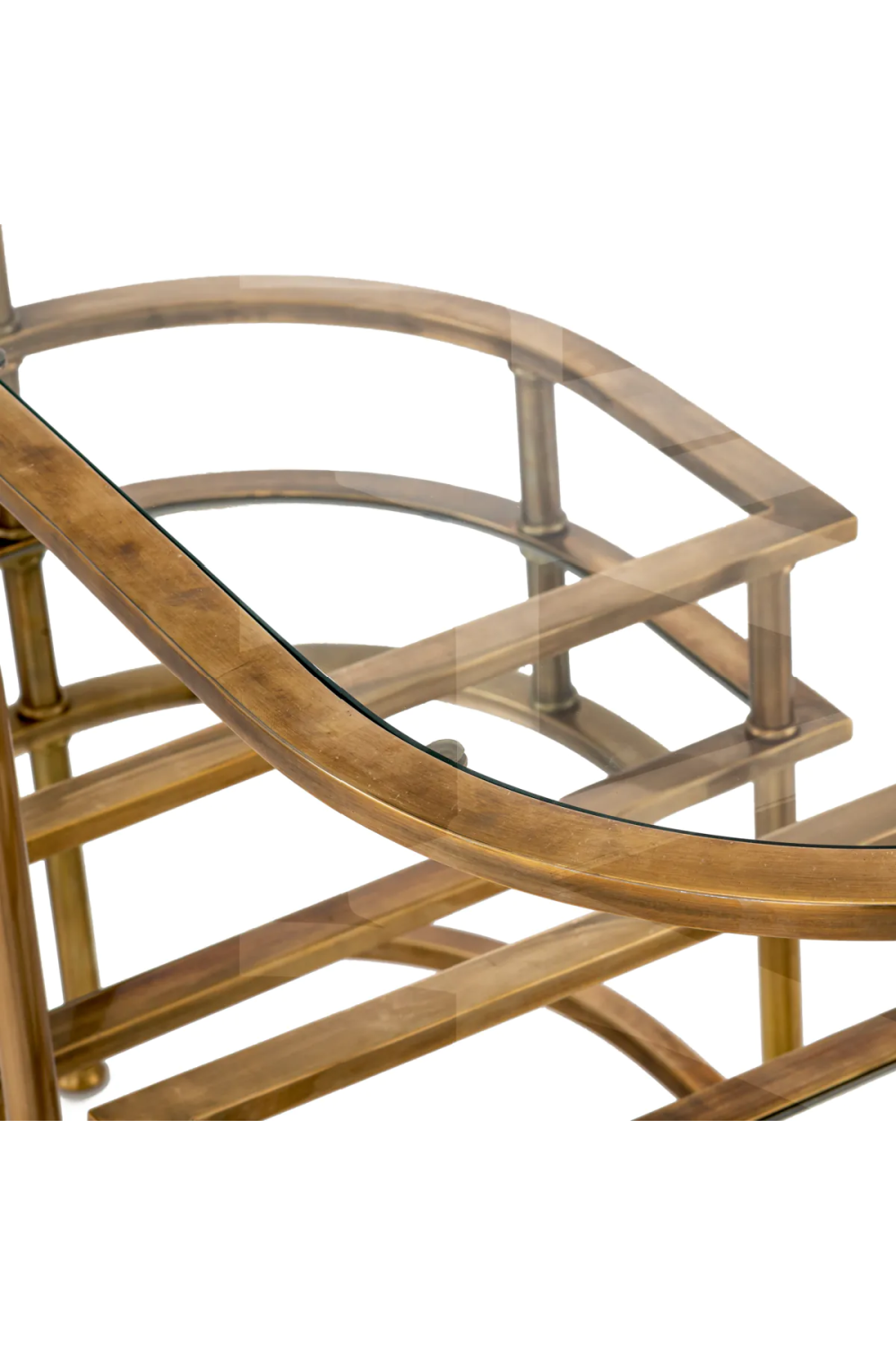 Vintage Brass Trolley | Eichholtz Lavalle | Oroa.com
