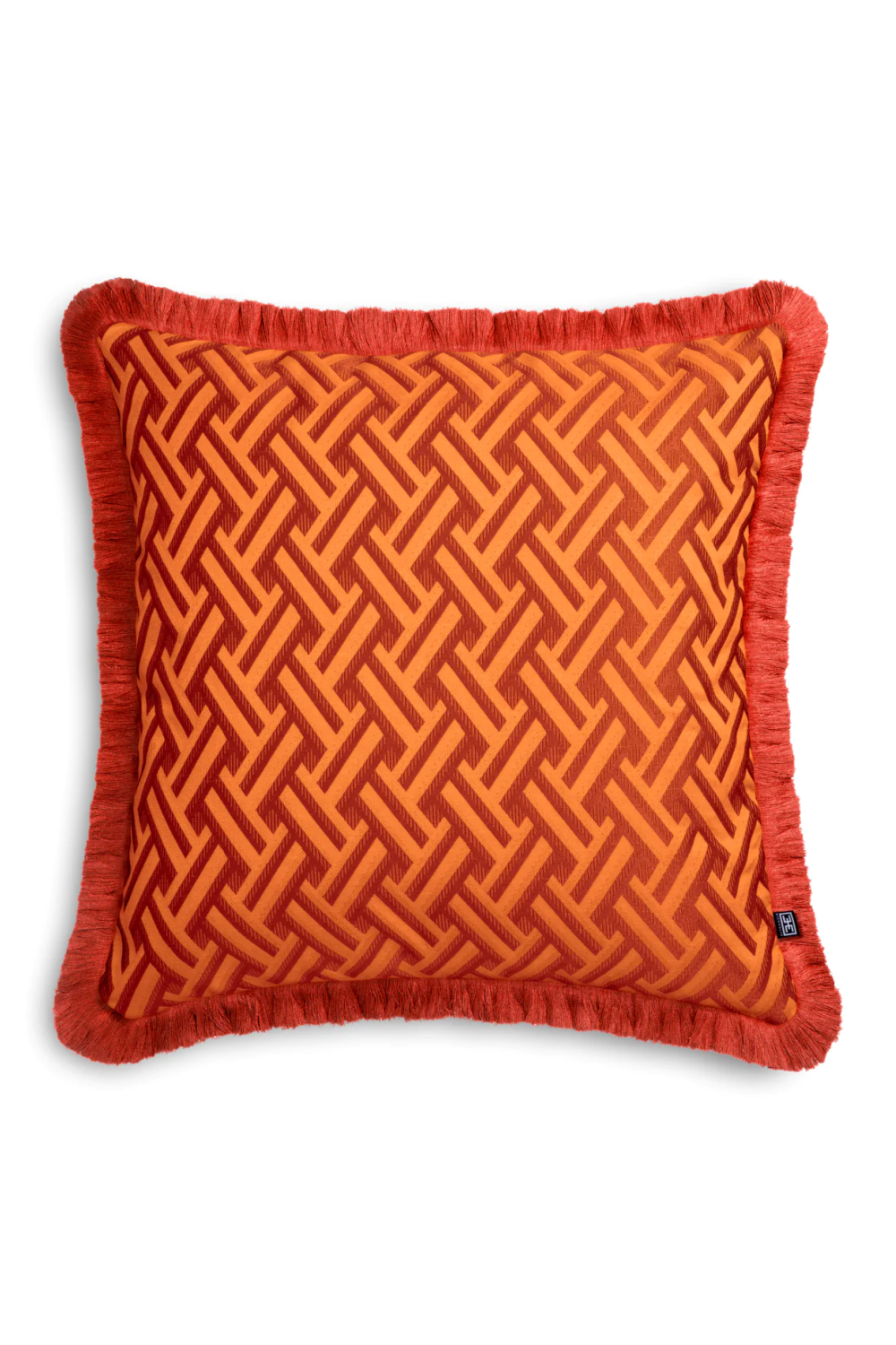 Orange Fringed Cushion | Eichholtz Doris | Oroa.com