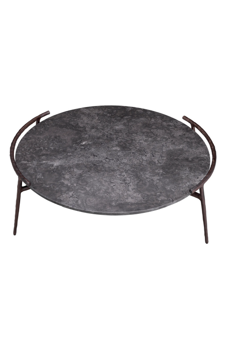 Gray Marble Rustic Coffee Table | Eichholtz Arca | Oroa.com