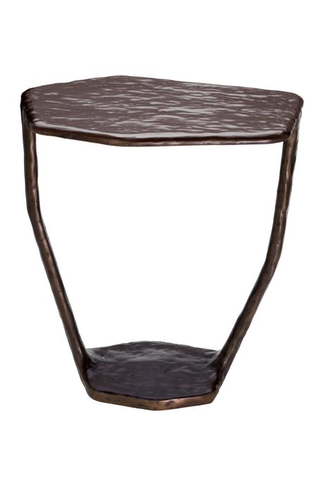 Organic Shaped Bronze Side Table | Eichholtz Tigra | Oroa.com