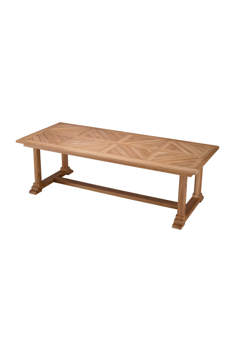 Wooden Outdoor Dining Table | Eichholtz Bell Rive | Oroa.com