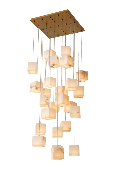 Alabaster Blocks Chandelier | Eichholtz Duboce | Oroa.com