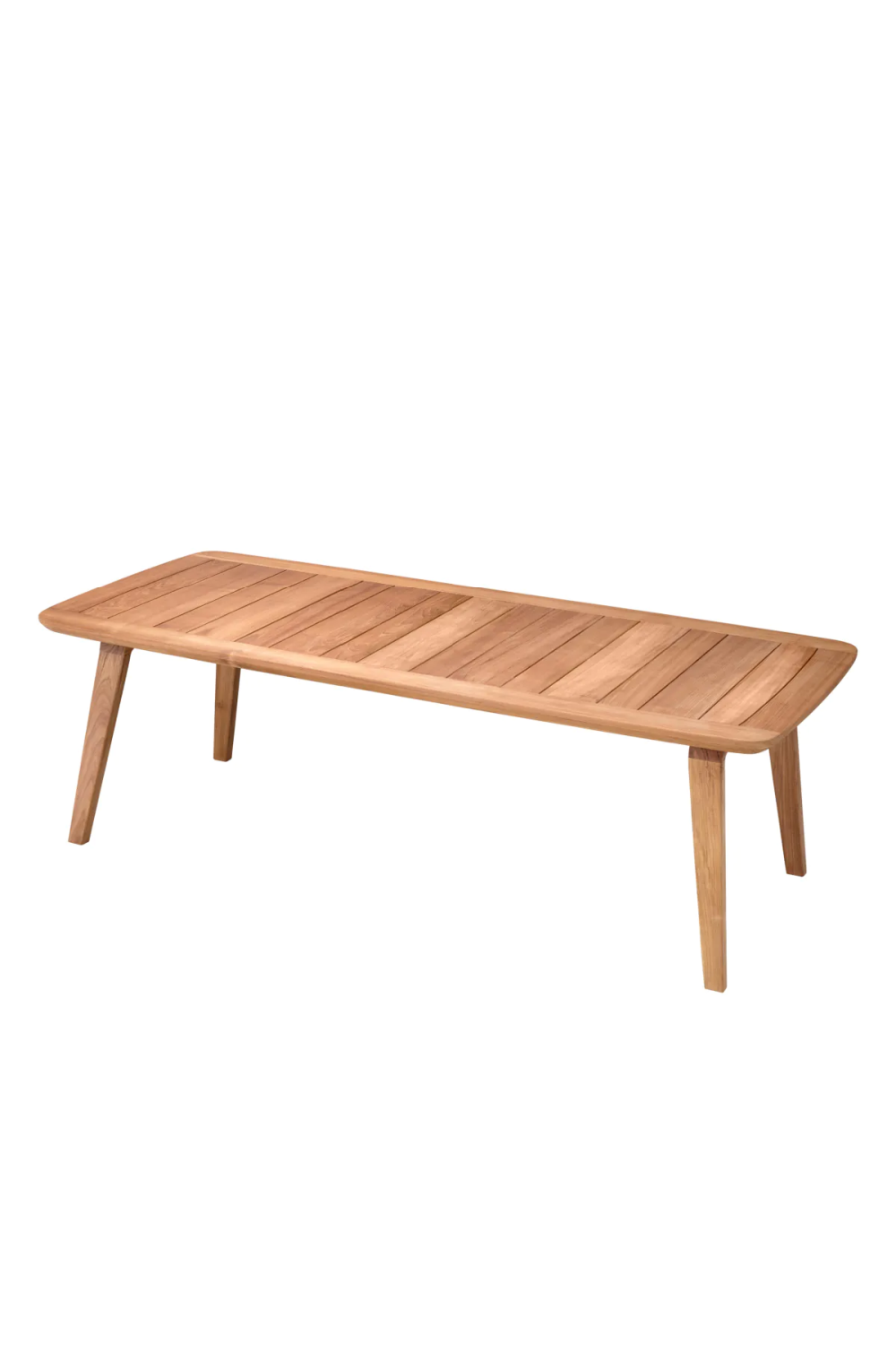 Slatted Teak Outdoor Dining Table | Eichholtz Glover | Oroa.com