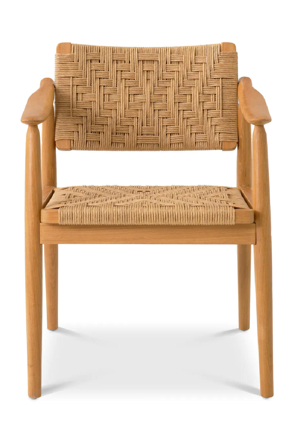 Natural Teak Outdoor Dining Chairs (2) | Eichholtz Coral Bay | Oroa.com