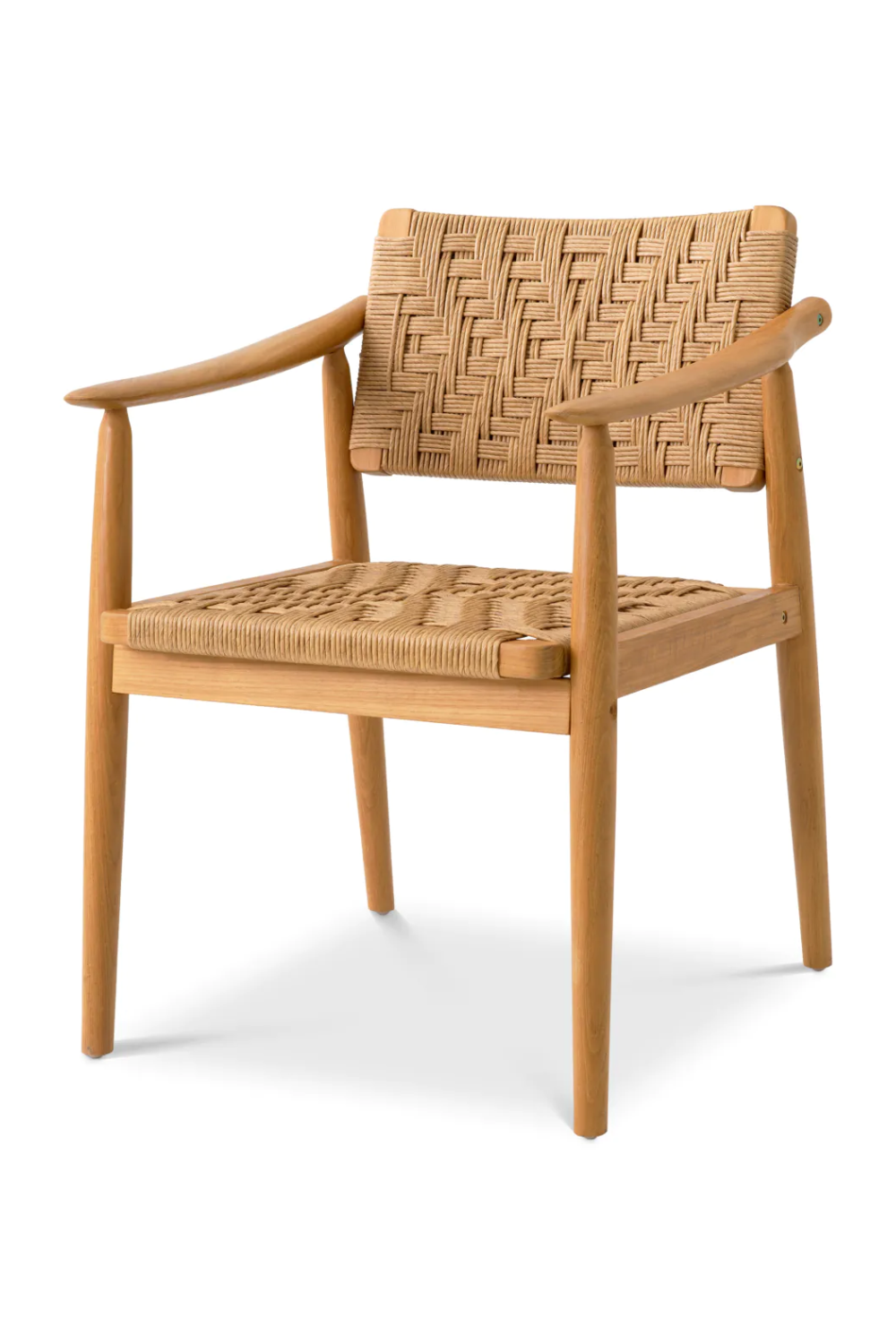 Natural Teak Outdoor Dining Chairs (2) | Eichholtz Coral Bay | Oroa.com