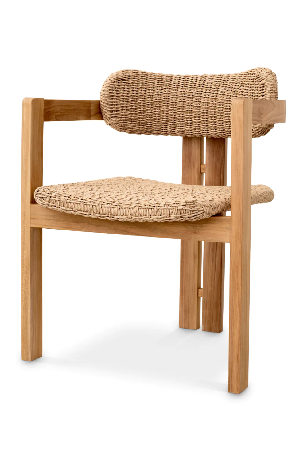 Modern Wooden Outdoor Dining Chair | Eichholtz Donato | Oroa.com