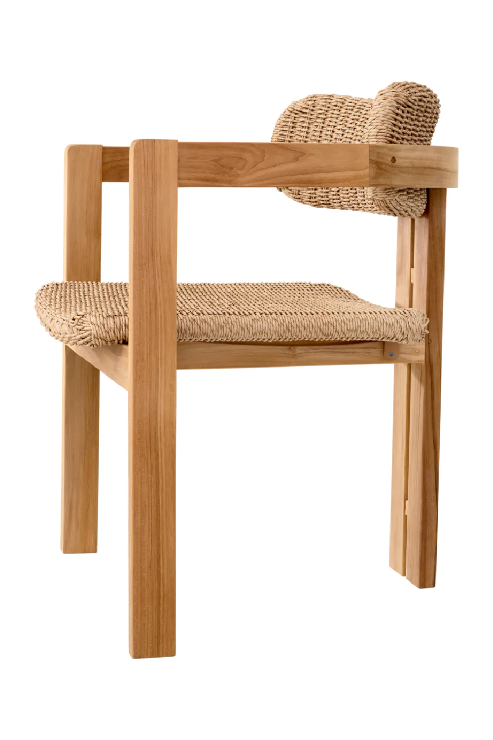 Modern Wooden Outdoor Dining Chair | Eichholtz Donato | Oroa.com