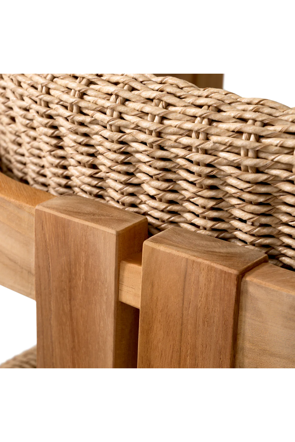 Modern Wooden Outdoor Dining Chair | Eichholtz Donato | Oroa.com