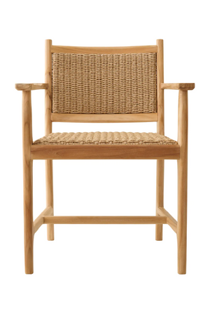 Natural Weave Outdoor Dining Chair | Eichholtz Pivetti | Oroa.com