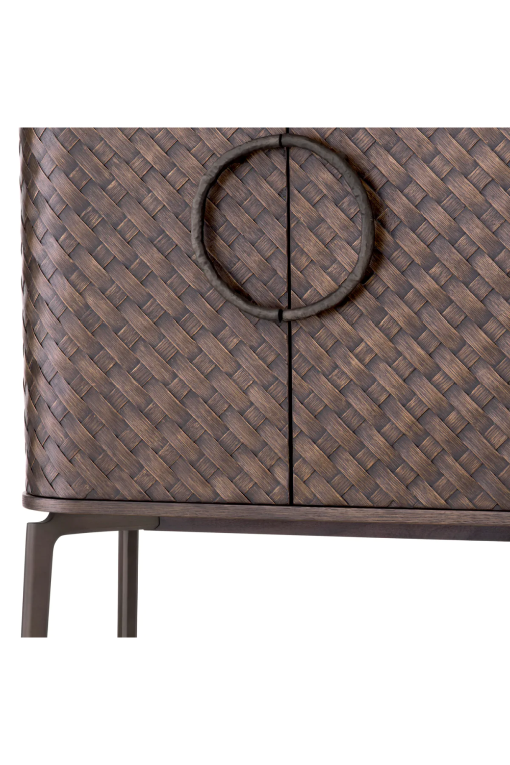 Woven Oak Wine Cabinet | Eichholtz Nilsson | Oroa.com