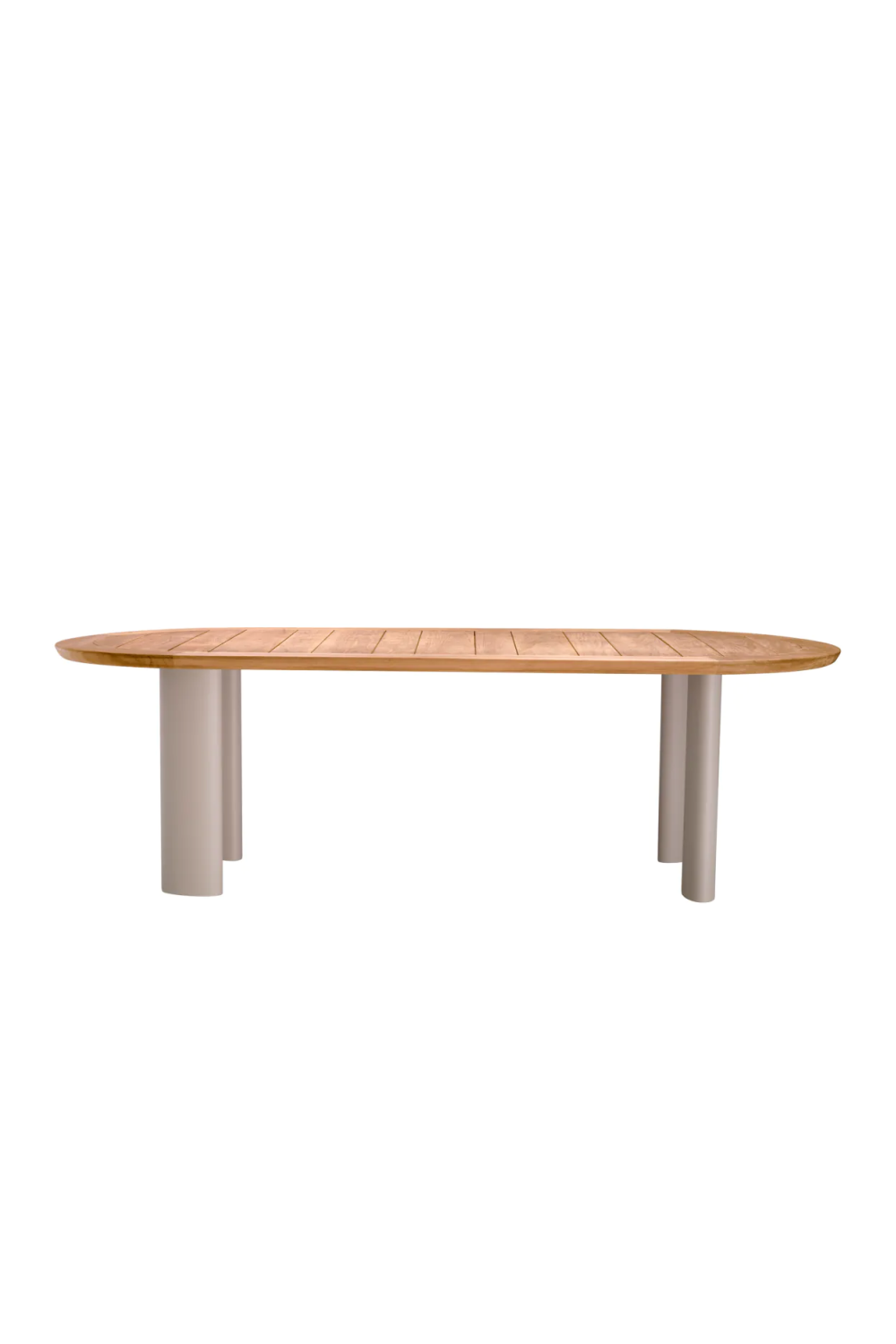 Oval Teak Outdoor Dining Table | Eichholtz Mogador | Oroa.com