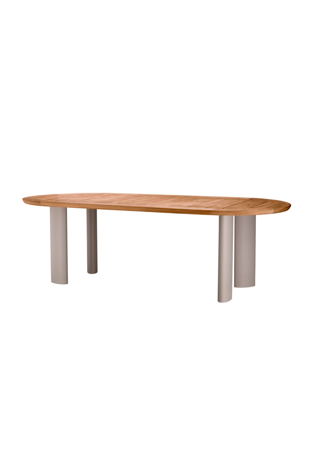 Oval Teak Outdoor Dining Table | Eichholtz Mogador | Oroa.com