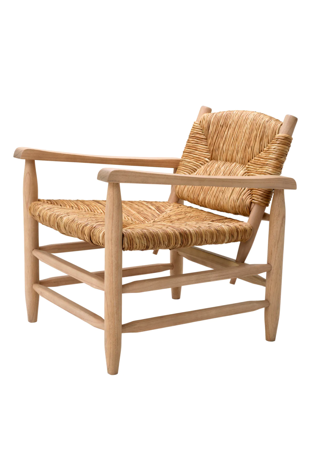 Woven Seagrass Lounge Armchair | Eichholtz Elliott | Oroa.com