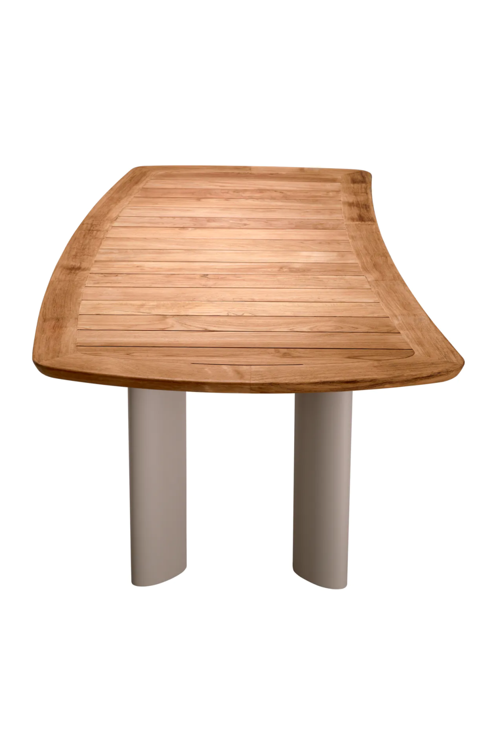 Slatted Teak Outdoor Dining Table | Eichholtz Osario | Oroa.com