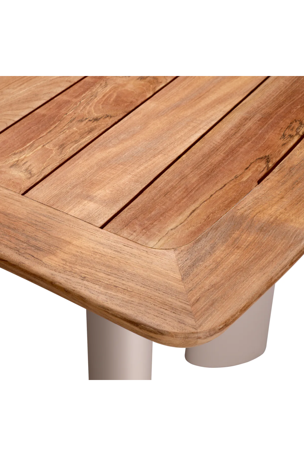 Slatted Teak Outdoor Dining Table | Eichholtz Osario | Oroa.com