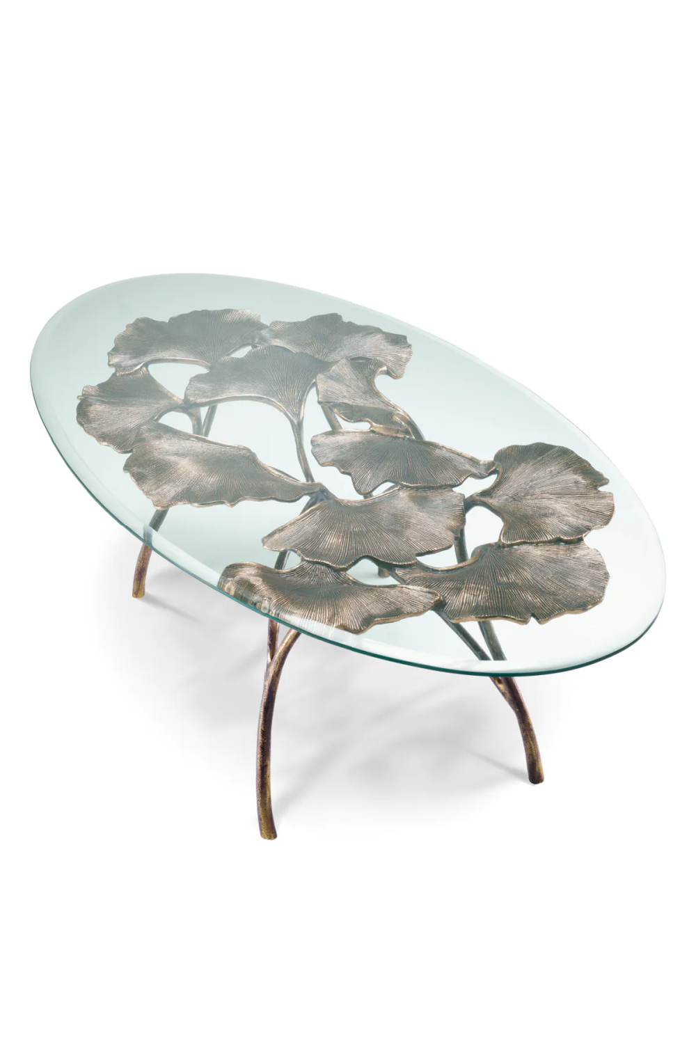 Oval Glass Coffee Table | Eichholtz Poseidon | Oroa.com