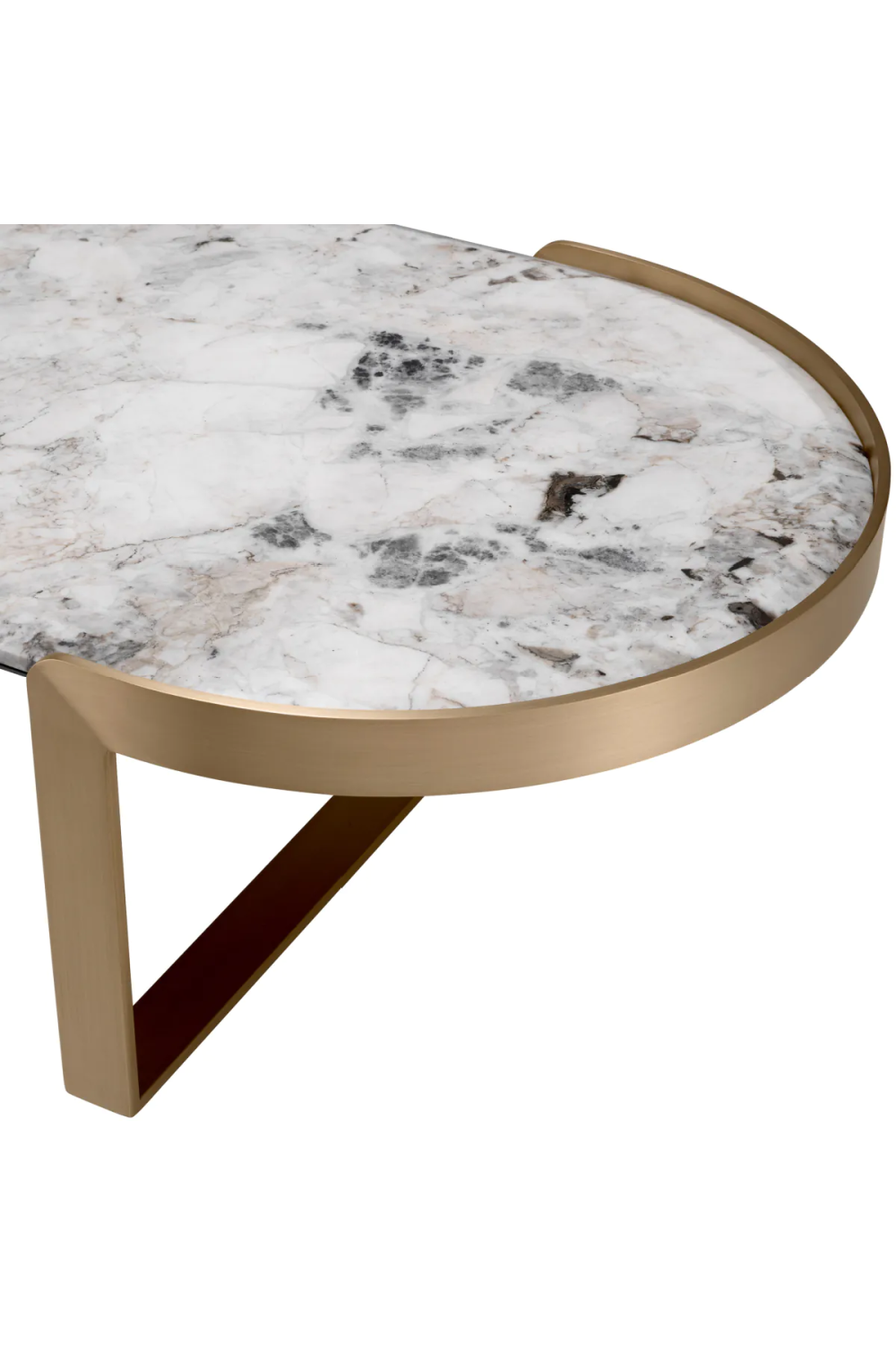 Oval Marble Coffee Table | Eichholtz Fabio | Oroa.com