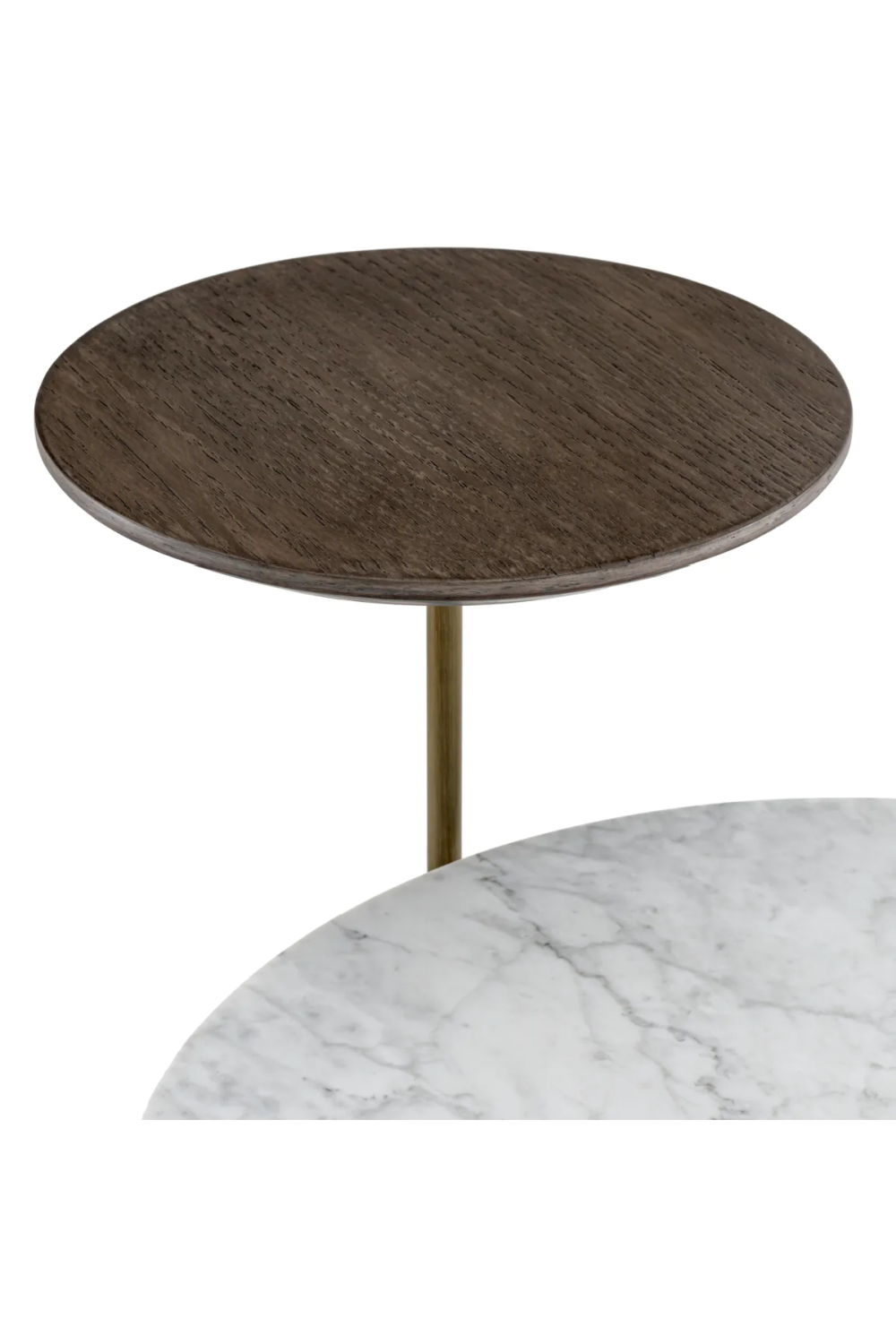 White Marble Modern Side Table | Eichholtz Faye | Oroa.com