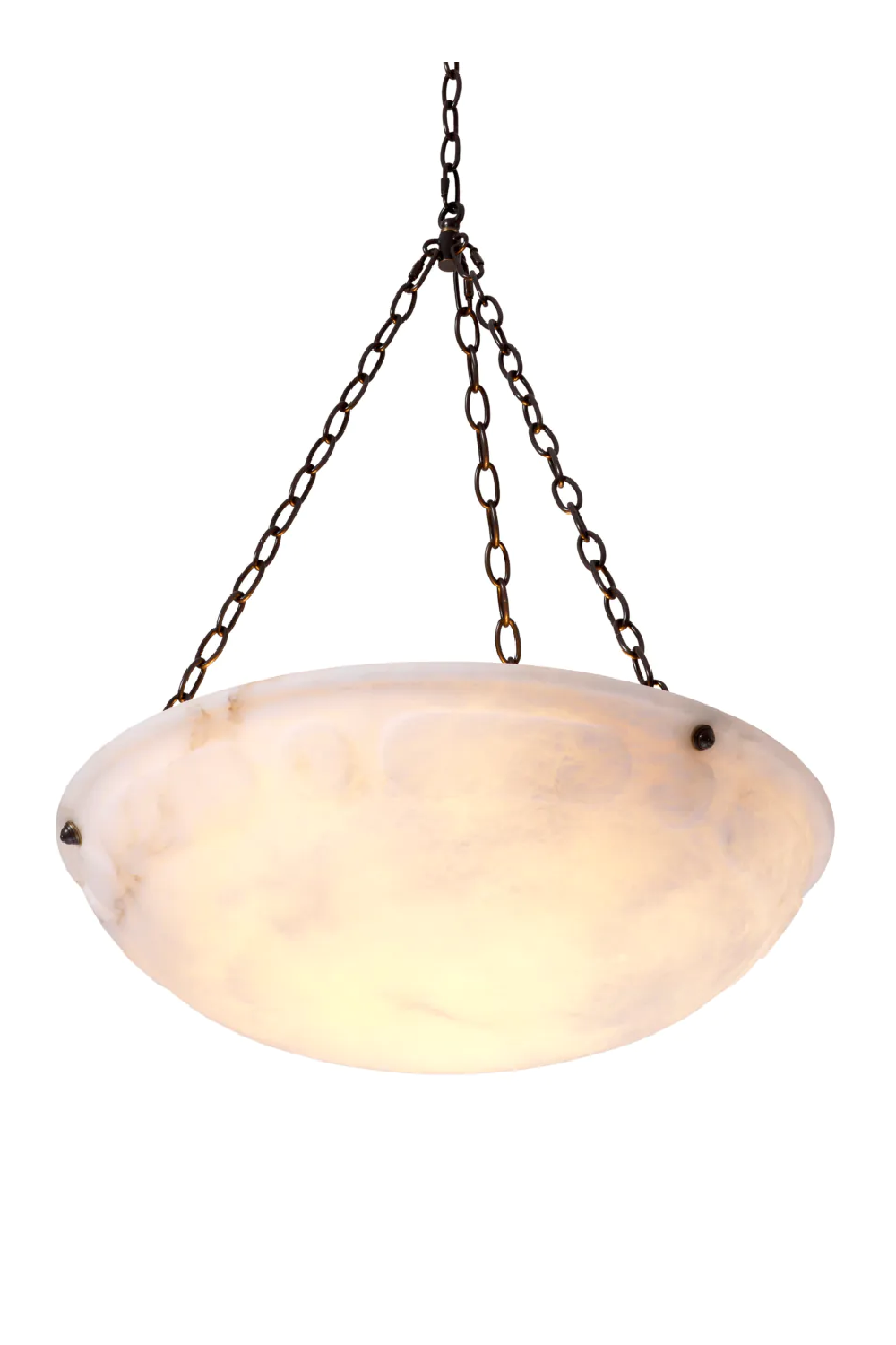 Round Alabaster Hanging Lamp | Eichholtz Novara | Oroa.com