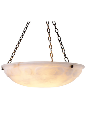 Round Alabaster Hanging Lamp | Eichholtz Novara | Oroa.com