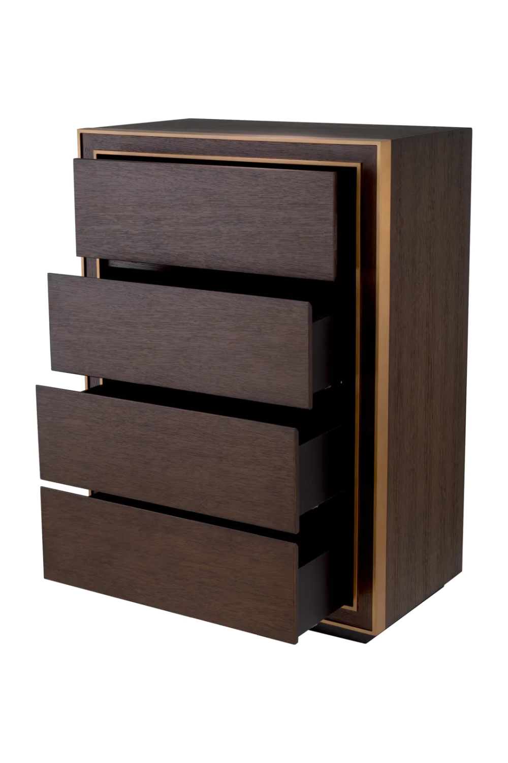 Brown Oak 4-Drawer Dresser | Eichholtz Camelot | Oroa.com