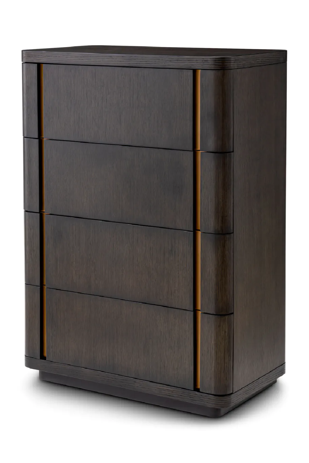 Mocha Oak 4-Drawer Dresser | Eichholtz Modesto | Oroa.com
