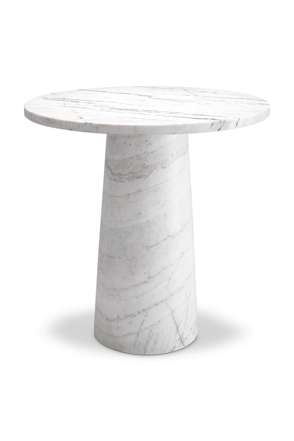 Marble Pedestal Side Table | Eichholtz Terry | Oroa.com