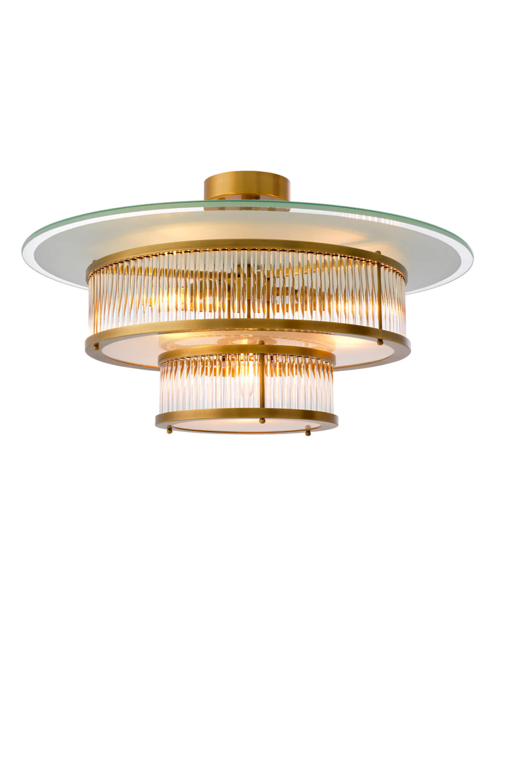 Tiered Glass Ceiling Lamp | Eichholtz Frederic | Oroa.com