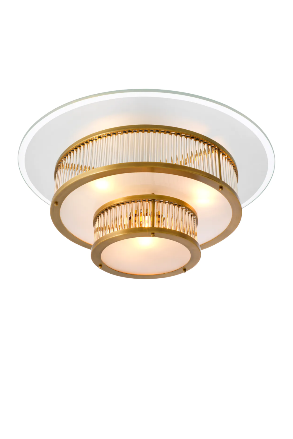 Tiered Glass Ceiling Lamp | Eichholtz Frederic | Oroa.com