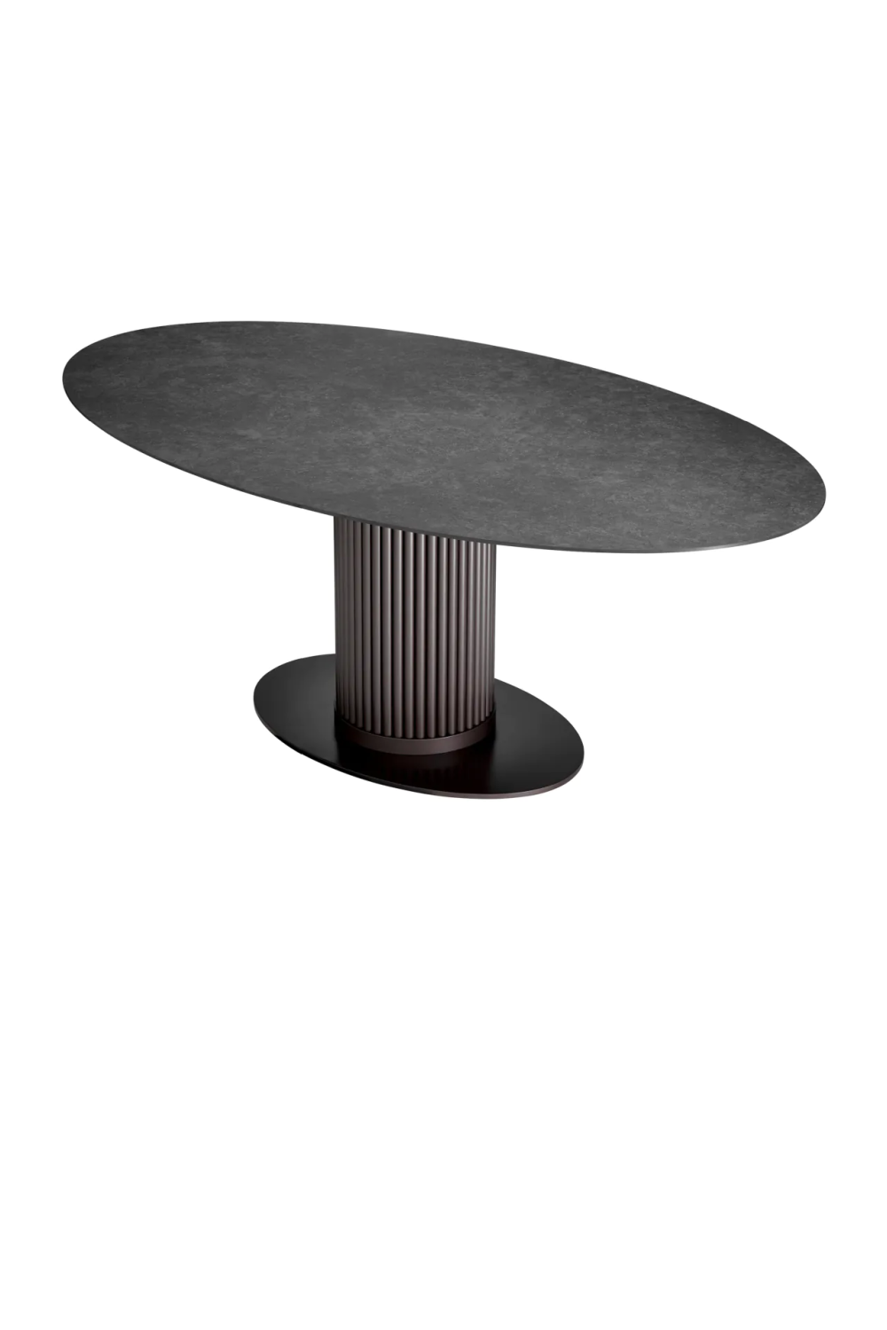 Oval Ceramic Dining Table | Eichholtz Volterra | Oroa.com
