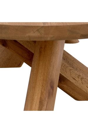Oval Oak Coffeee Table | Eichholtz Bayshore | Oroa.com