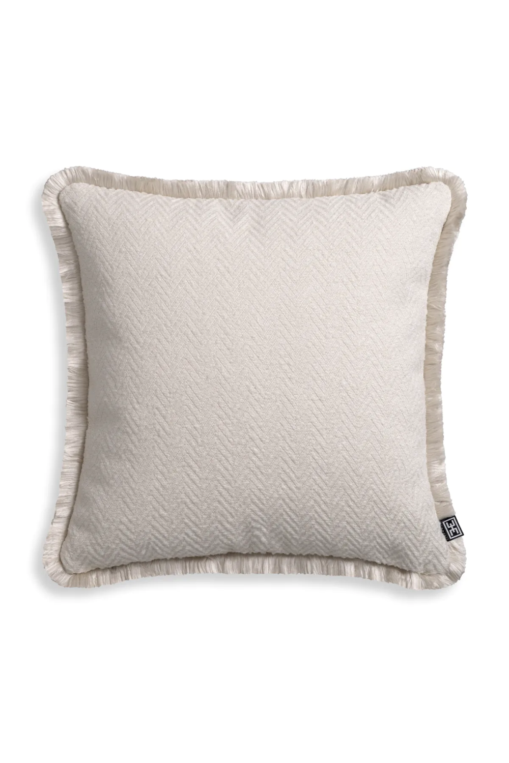 Chevron Pattern Fringed Cushion S | Eichholtz Kauai | Oroa.com