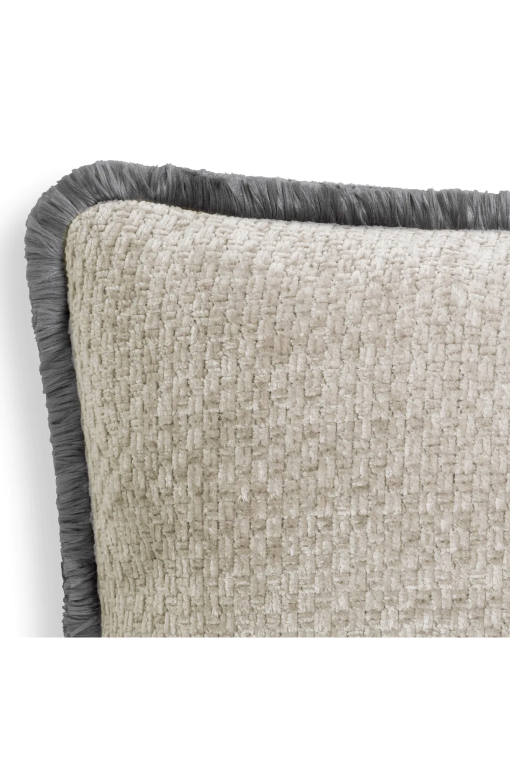 Fringed Minimalist Lumbar Pillow | Eichholtz Paia | Oroa.com