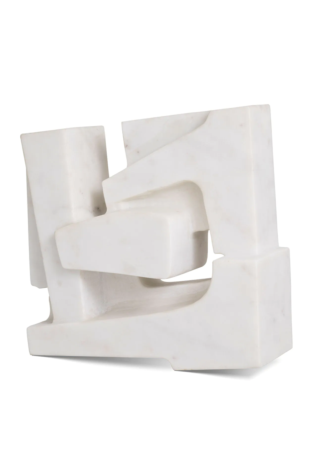 White Marble Abstract Deco Object | Eichholtz Talmont | Oroa.com
