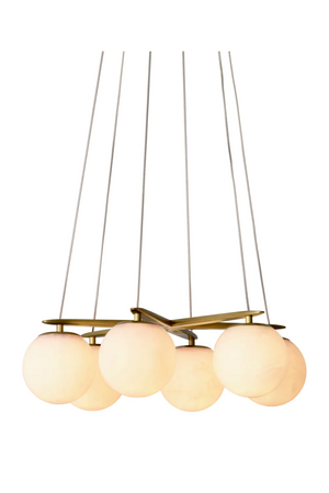 Alabaster Globes Chandelier | Eichholtz Morro | Oroa.com