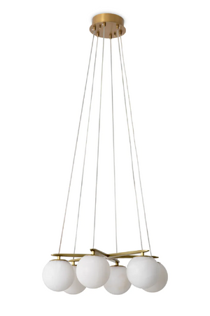 Alabaster Globes Chandelier | Eichholtz Morro | Oroa.com