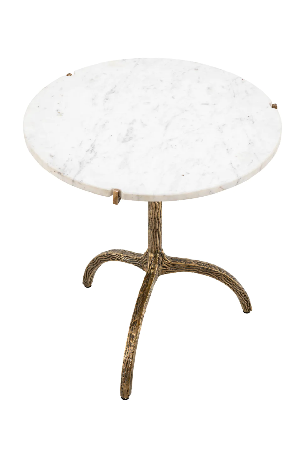White Marble Round Dining Table | Eichholtz Cortina | Oroa.com