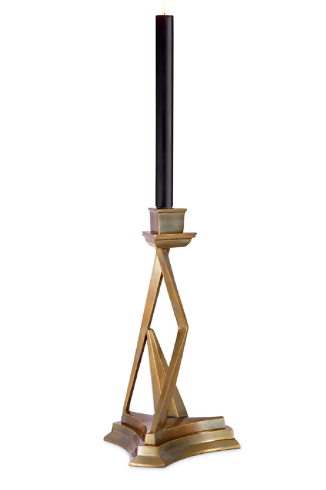 Vintage Brass Candle Holder | Eichholtz Fiesole | Oroa.com