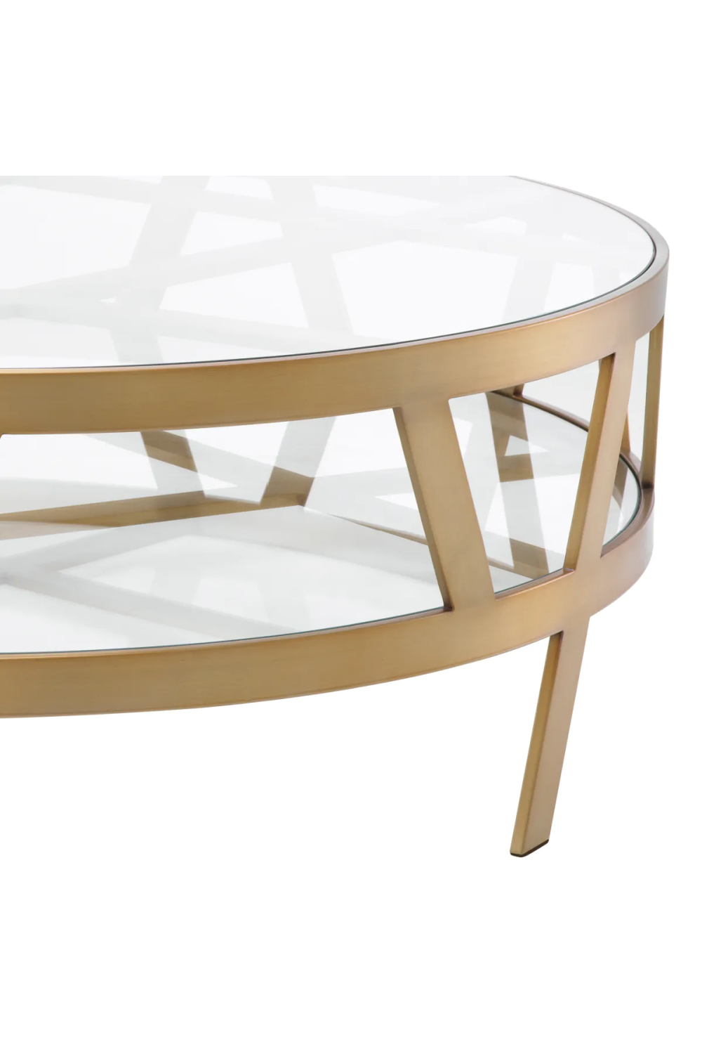 Round Glass Coffee Table | Eichholtz Billinghurst | Oroa.com