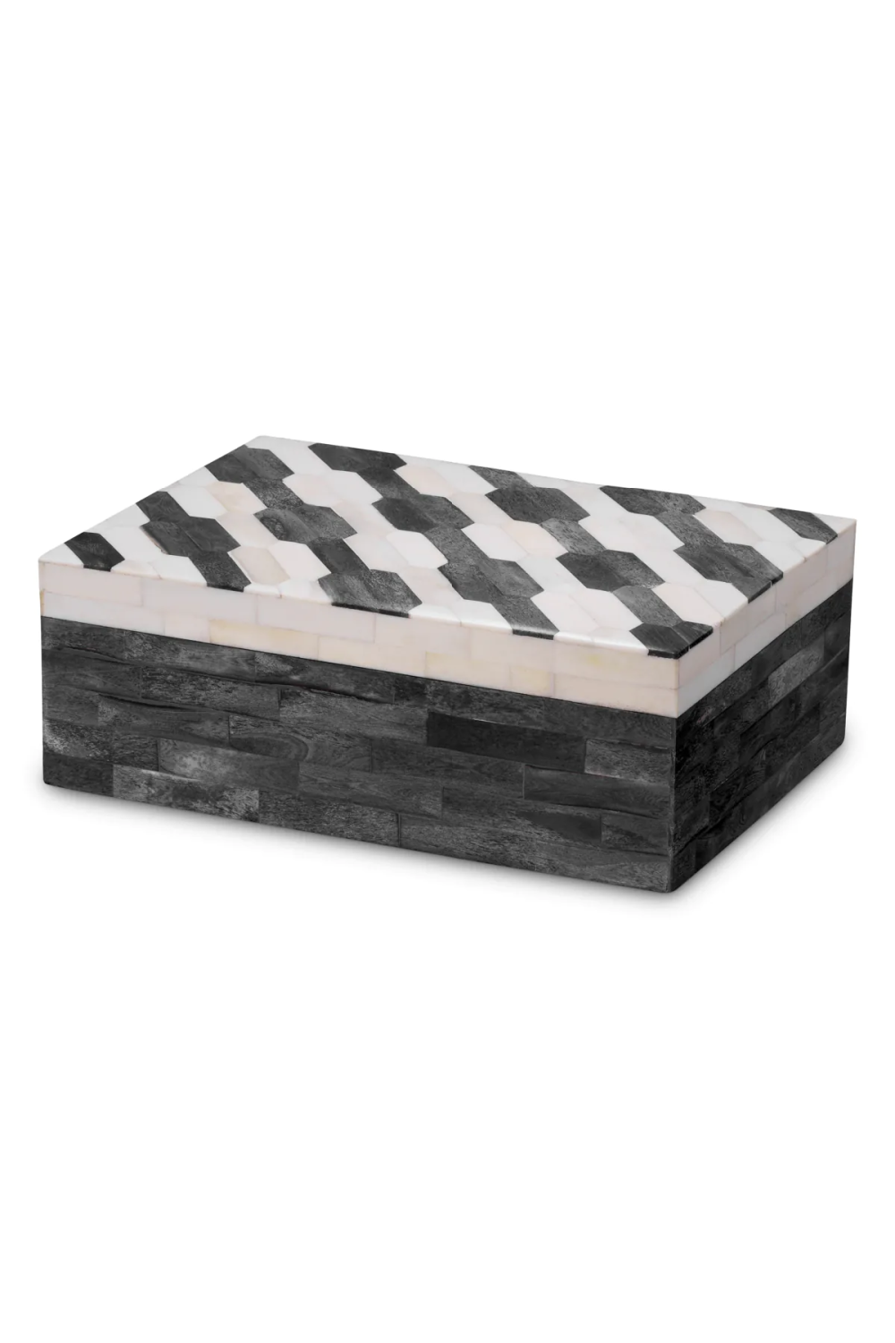 Gray Patterned Box | Eichholtz Rodeo | Oroa.com