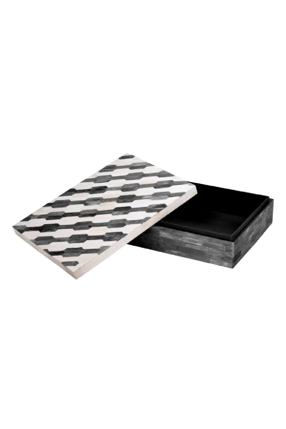 Gray Patterned Box | Eichholtz Rodeo | Oroa.com