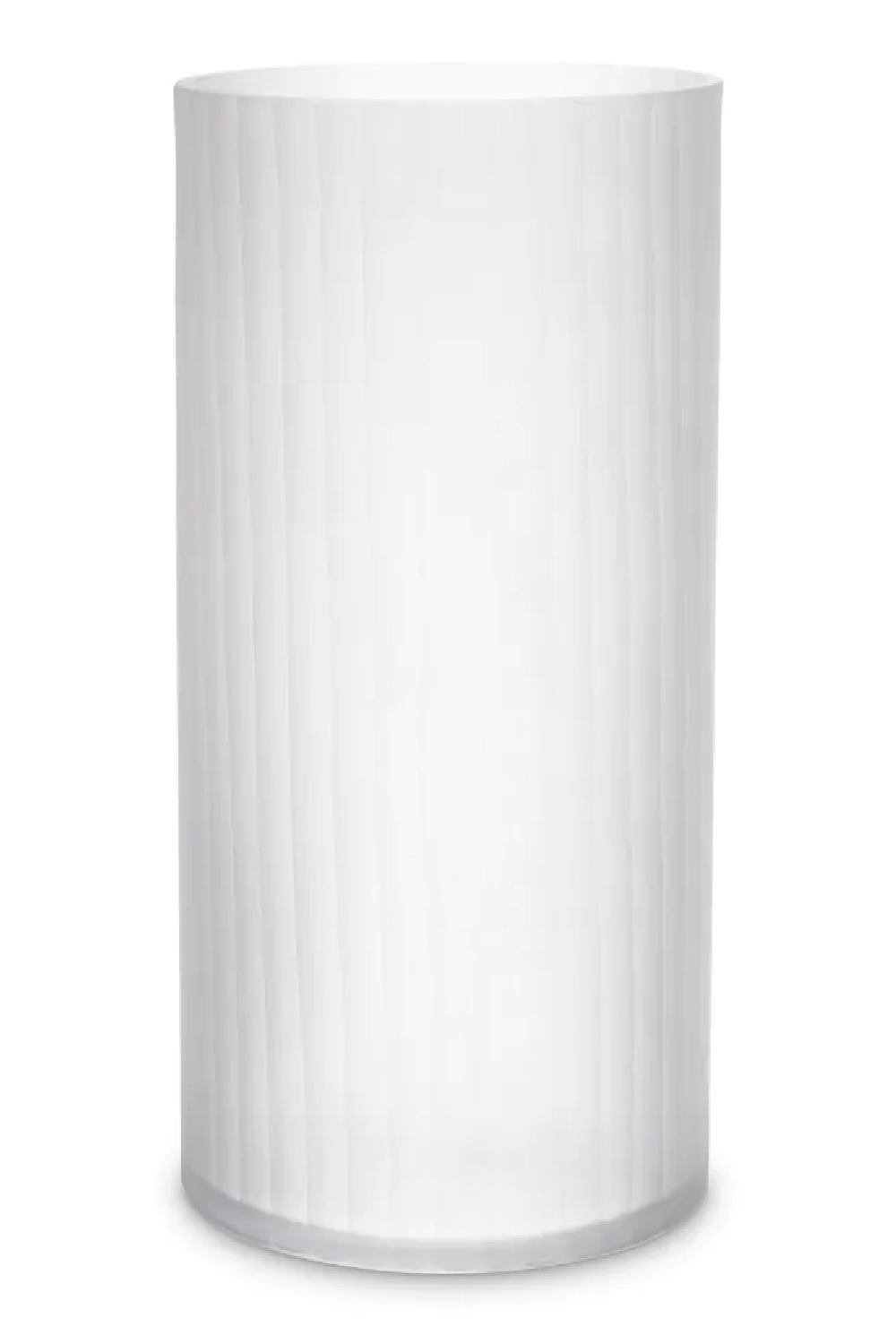 White Frosted Glass Vase | Eichholtz Haight | Oroa.com