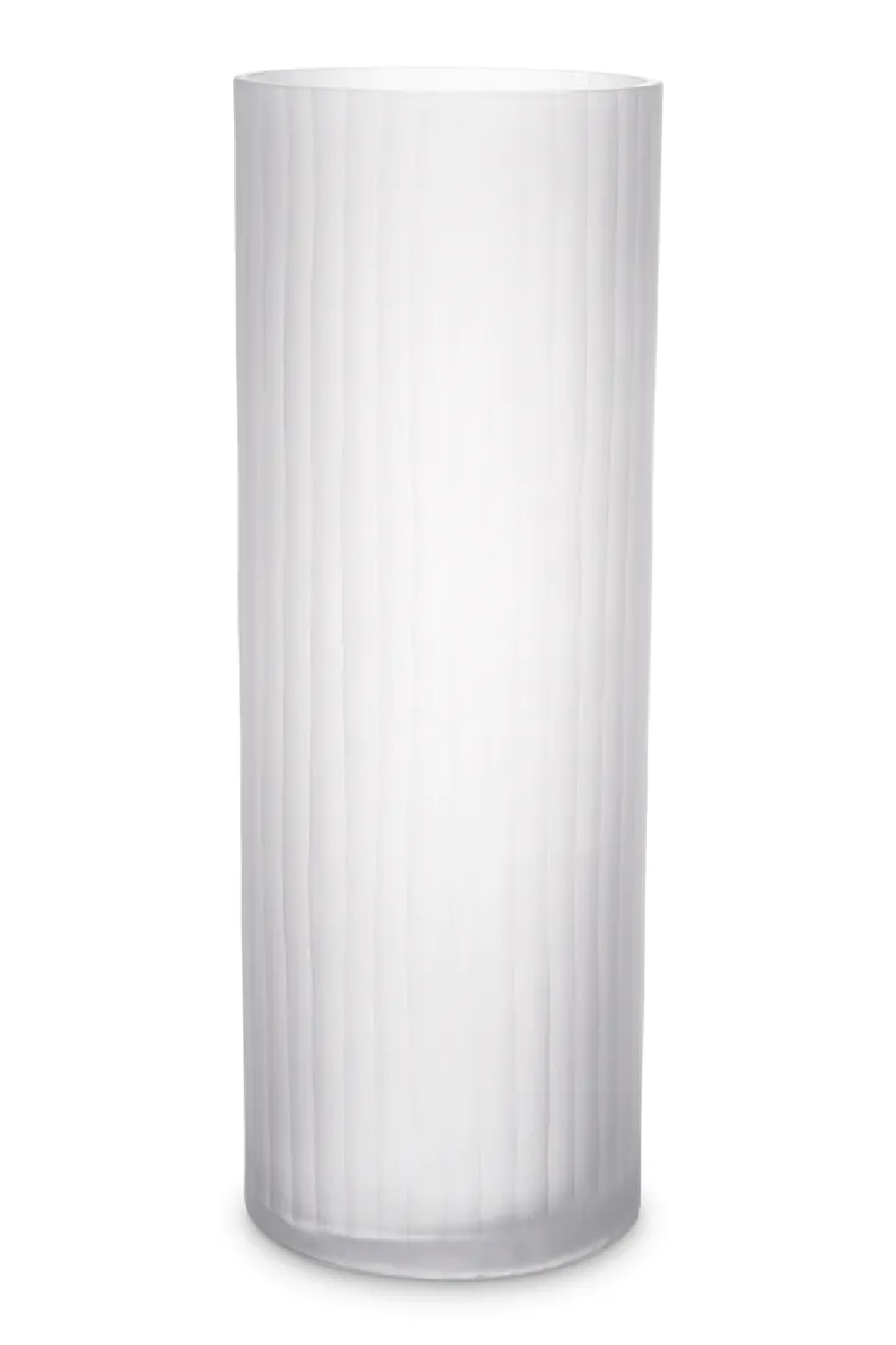 White Frosted Glass Vase | Eichholtz Haight | Oroa.com